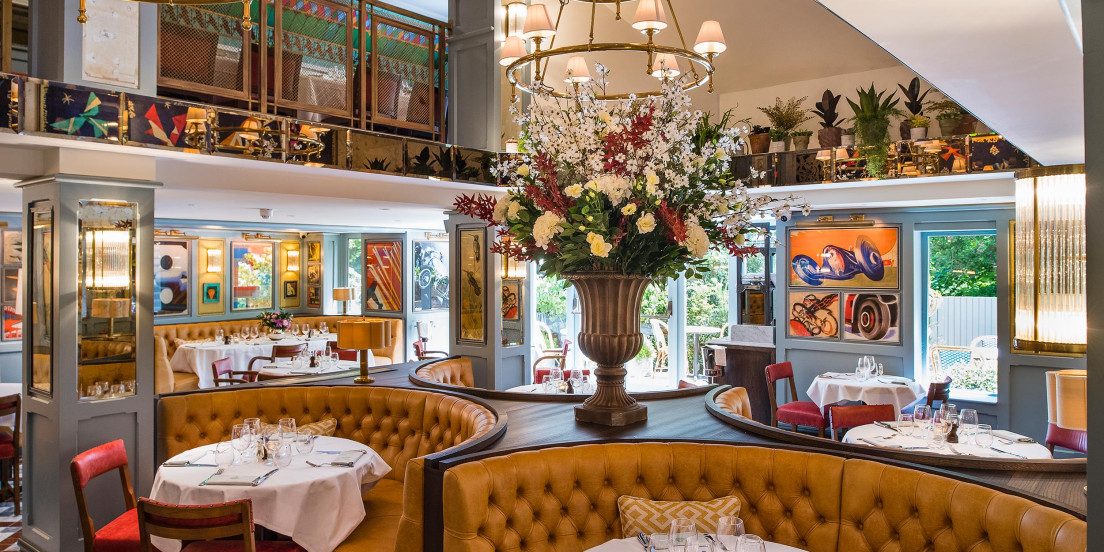 The Ivy Cobham Brasserie restaurant interiors 1