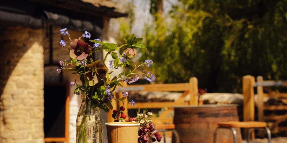 Barn May 21 Coffee Flowers Bar Stools 1 min